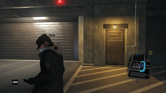 Drzwi do pierwszego garażu - Handel bronią (Weapons trade) | Mapy mniejszych aktywności Watch Dogs - Watch Dogs 1 - poradnik do gry