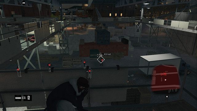 Grupa przestępców czekających na dostawę - Handel bronią (Weapons trade) | Mapy mniejszych aktywności Watch Dogs - Watch Dogs 1 - poradnik do gry