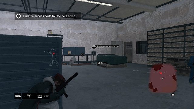 Audiolog na blacie w rogu pomieszczenia - Nagrania głosowe (Audiologi) | Mapy mniejszych aktywności Watch Dogs - Watch Dogs 1 - poradnik do gry