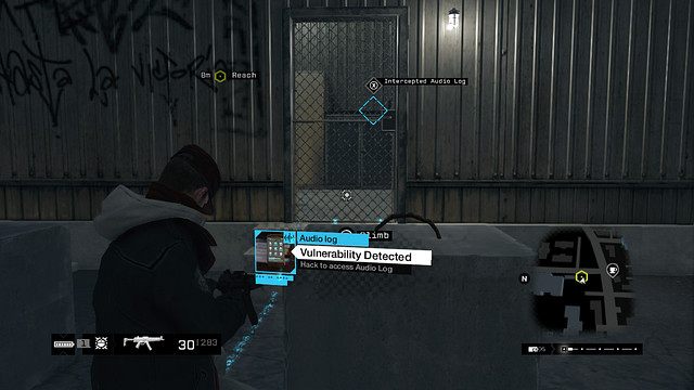 Audiolog na prawo od routera - Nagrania głosowe (Audiologi) | Mapy mniejszych aktywności Watch Dogs - Watch Dogs 1 - poradnik do gry