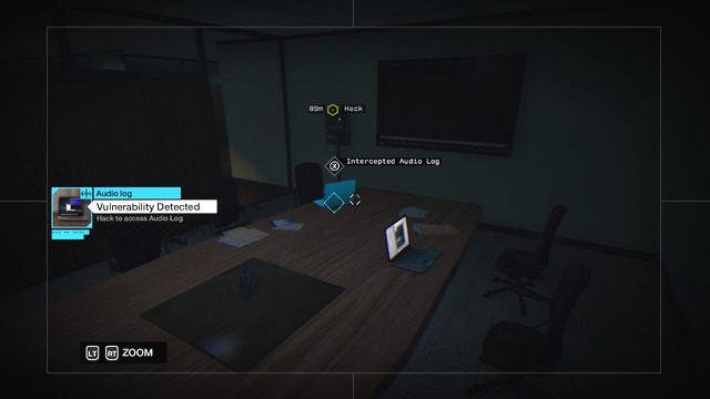 Laptop z nagraniem w biurze z routerem - Nagrania głosowe (Audiologi) | Mapy mniejszych aktywności Watch Dogs - Watch Dogs 1 - poradnik do gry