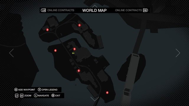 Mapa z audiologami ukrytymi na wyspie z kryjówką bunkier - Nagrania głosowe (Audiologi) | Mapy mniejszych aktywności Watch Dogs - Watch Dogs 1 - poradnik do gry