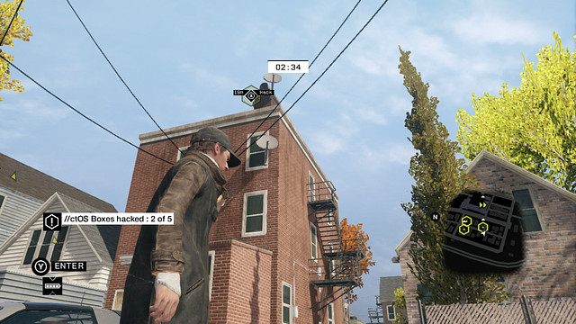 Trzecia antena na dachu - 01-04 | Włamania do ctOS (ctOS Breach) w Watch Dogs - Watch Dogs 1 - poradnik do gry