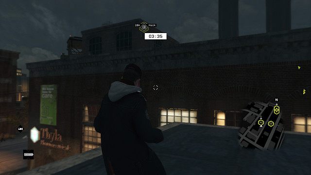 Urządzenie dostępne z dachu sąsiedniego budynku - 09-12 | Włamania do ctOS (ctOS Breach) w Watch Dogs - Watch Dogs 1 - poradnik do gry