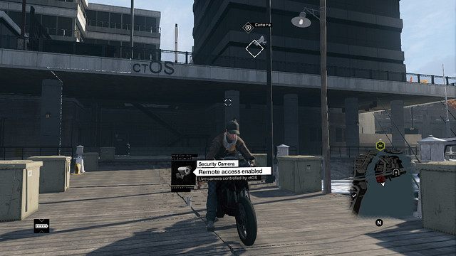 Kamera na molo - Wieże ctOS | Mapy mniejszych aktywności Watch Dogs - Watch Dogs 1 - poradnik do gry