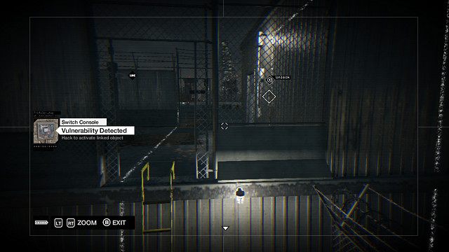Widok z kamery przy maszcie - Wieże ctOS | Mapy mniejszych aktywności Watch Dogs - Watch Dogs 1 - poradnik do gry
