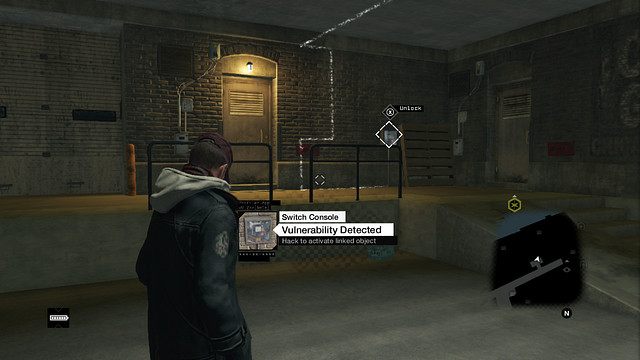 Przełącznik w podziemnym garażu - 11 - 15 | Naruszenia prywatności w Watch Dogs - Watch Dogs 1 - poradnik do gry