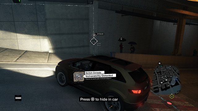 Drugi aktywator przy wjeździe do tunelu - 11 - 15 | Naruszenia prywatności w Watch Dogs - Watch Dogs 1 - poradnik do gry