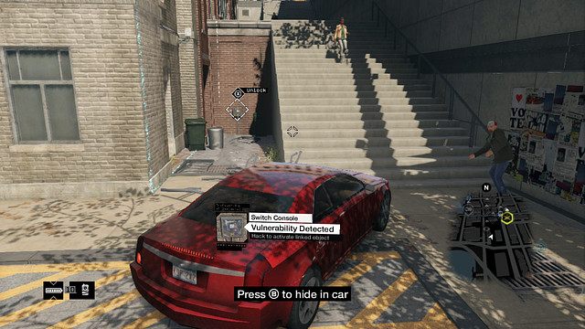 Drugi aktywator koło schodów - 11 - 15 | Naruszenia prywatności w Watch Dogs - Watch Dogs 1 - poradnik do gry