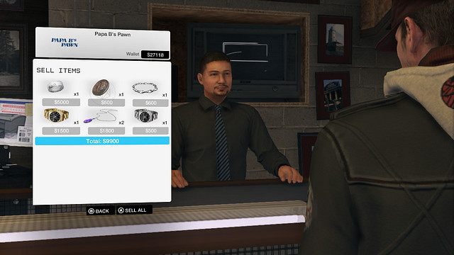 Na sprzedaży znalezionych przedmiotów można nieźle zarobić - Sklepy, bary i restauracje | Mapy mniejszych aktywności Watch Dogs - Watch Dogs 1 - poradnik do gry