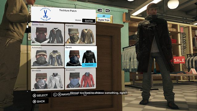 Sklep z ciuchami - Sklepy, bary i restauracje | Mapy mniejszych aktywności Watch Dogs - Watch Dogs 1 - poradnik do gry
