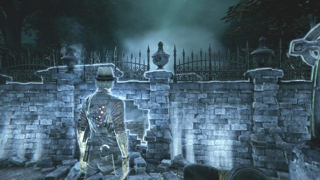 Za tym murem czai się niebezpieczeństwo. - Rozdział 4 - Znajomość teleportacji | Śledztwa główne | Murdered - Murdered: Śledztwo Zza Grobu - poradnik do gry