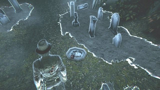 Ta płyta jest dobrze widoczna. - Rozdział 4 - Pomniejsze zadania | Śledztwa poboczne | Murdered - Murdered: Śledztwo Zza Grobu - poradnik do gry