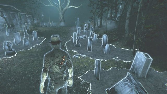 Jest tu bardzo dużo nagrobków. - Rozdział 4 - Pamiątkowy pukiel | Znajdźki | Murdered Śledztwo Zza Grobu - Murdered: Śledztwo Zza Grobu - poradnik do gry