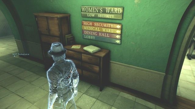 Znajduje się tu oddział szpitalny dla kobiet. - Rozdział 5 - Informacje o zabójcy (5) | Znajdźki | Murdered Śledztwo Zza Grobu - Murdered: Śledztwo Zza Grobu - poradnik do gry