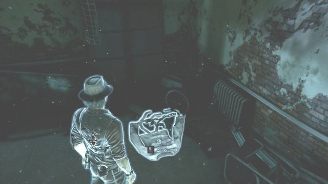 W pomieszczeniu panuje półmrok. - Rozdział 5 - Człowiek w pułapce | Znajdźki | Murdered Śledztwo Zza Grobu - Murdered: Śledztwo Zza Grobu - poradnik do gry