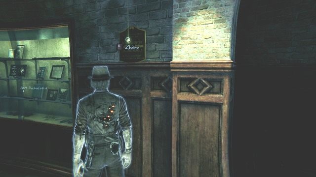 Tablica znajduje się obok gabloty. - Rozdział 3 - Prawda o Baxterze (2); Historia Salem (3) | Znajdźki - Murdered: Śledztwo Zza Grobu - poradnik do gry