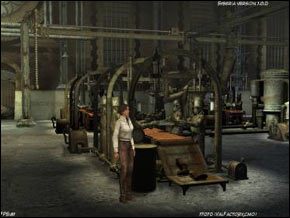 Wyprodukowane buty zanosimy Oscarowi, który potem wyrusza na poszukiwanie swojego pociągu - Poradnik do gry Syberia - [Część I] Valadilene - Syberia - poradnik do gry