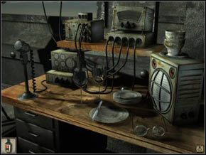 Kate wraca do Oscara, który czeka w budce, daje mu wizę - [Część II] Barrockstadt cd. | Solucja Syberia - Syberia - poradnik do gry