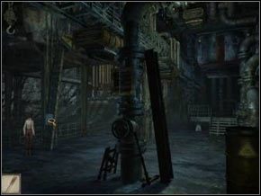 Na górze stajemy twarzą w twarz ze złodziejem rąk Oscara - [Część III] Komkolzgrad | Solucja Syberia - Syberia - poradnik do gry