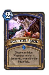 Duch przodków - Wybierz stronnika - Karty Szamana | Podstawy | Hearthstone - Hearthstone: Heroes of Warcraft - porady i polecane decki