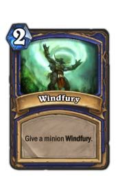 Furia wichru - Daj stronnikowi Furię wichru - Karty Szamana | Podstawy | Hearthstone - Hearthstone: Heroes of Warcraft - porady i polecane decki