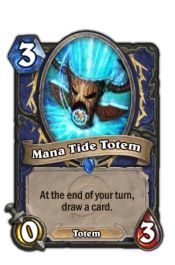 Totem przypływu many - Na koniec swojej tury dobierz kartę - Karty Szamana | Podstawy | Hearthstone - Hearthstone: Heroes of Warcraft - porady i polecane decki