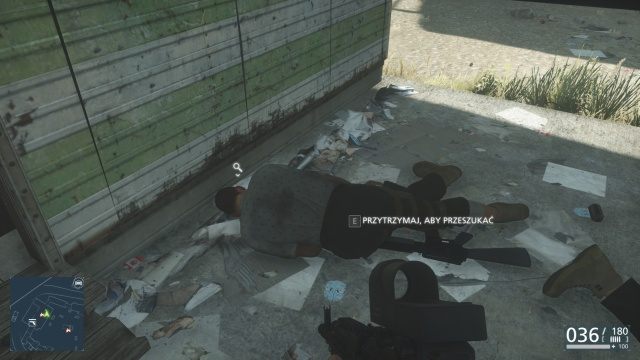 Pierwszy z nich znajduje się przy ciele ściganego wroga - 08 - Nasza własna ziemia | Battlefield Hardline - Singleplayer - Battlefield Hardline - poradnik do gry