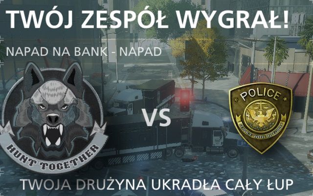 Przestępcy mają domyślnie 100 kuponów - Napad | Tryby rozgrywki w Battlefield Hardline - Battlefield Hardline - poradnik do gry