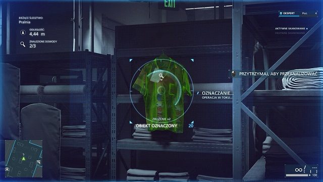 Jeszcze jeden dowód znajduje się w środku dużego pomieszczenia, jest to koszula - 02 - Wymeldowanie | Battlefield Hardline - Singleplayer w Battlefield Hardline - Battlefield Hardline - poradnik do gry