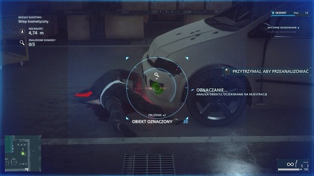 Jeden z dowodów znajduje się w przednim zderzaku małego, białego samochodu - 06 - Zwinięty interes | Battlefield Hardline - Singleplayer - Battlefield Hardline - poradnik do gry