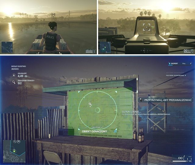 Następnie wróć na swoją łódź i popłyń w prawą stronę - 03 - Przynęta na aligatory | Battlefield Hardline - Singleplayer - Battlefield Hardline - poradnik do gry