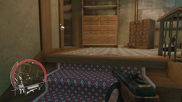 Na każdym piętrze czeka nas praktycznie to samo. - Misja 9 - Szturm na PAST-ę | Kampania dla jednego gracza w Enemy Front - Enemy Front - poradnik do gry