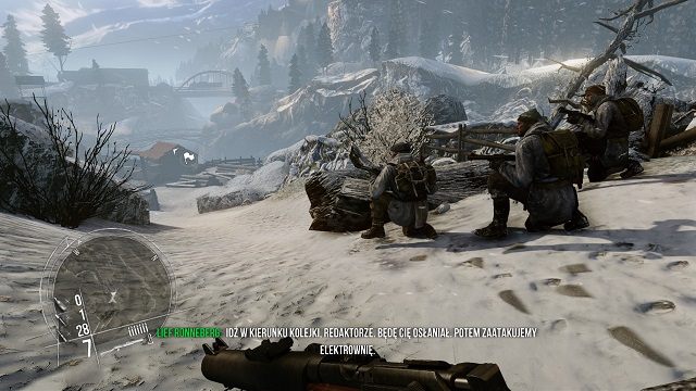 Trzymam Cię za słowo, stary. - Misja 10 - Zima w Vemork (1) | Kampania dla jednego gracza w Enemy Front - Enemy Front - poradnik do gry