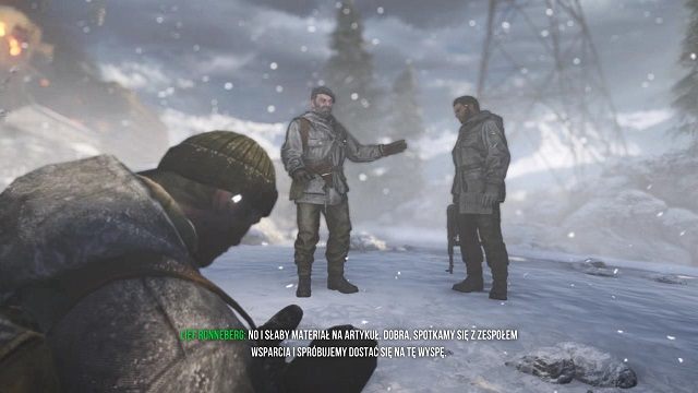 No i umarł nam chłopaczyna. - Misja 10 - Zima w Vemork (2) | Kampania dla jednego gracza w Enemy Front - Enemy Front - poradnik do gry