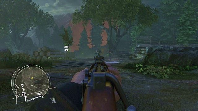 Gdzie jest ten drugi spadochroniarz? No ciekawe. - Misja 13 - Atak V2 | Kampania dla jednego gracza w Enemy Front - Enemy Front - poradnik do gry