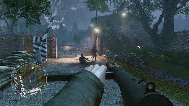 Dobrze, że nie słyszeliście za sobą moich kroków. - Misja 14 - Ogień z nieba (1) | Kampania dla jednego gracza w Enemy Front - Enemy Front - poradnik do gry