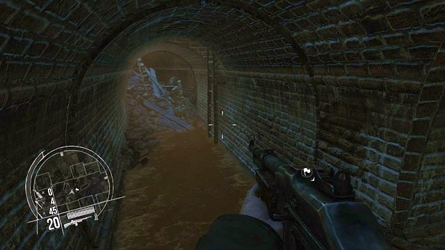 Jak dobrze. Dłużej nie wytrzymałbym tego smrodu. - Misja 15 - Ostatni dzień | Kampania dla jednego gracza w Enemy Front - Enemy Front - poradnik do gry