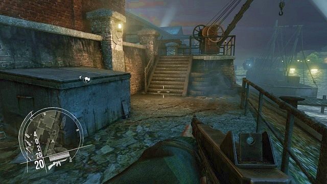 Już jesteśmy na terenie wroga. Ciii... - Misja dodatkowa - Saint-Nazaire (1) | Kampania dla jednego gracza w Enemy Front - Enemy Front - poradnik do gry