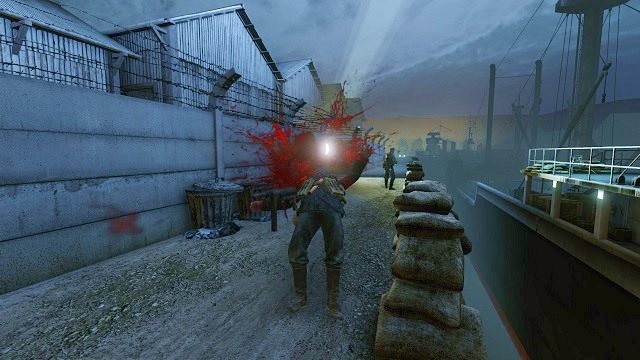 Trzeba było nie stać na widoku. - Misja dodatkowa - Saint-Nazaire (2) | Kampania dla jednego gracza w Enemy Front - Enemy Front - poradnik do gry