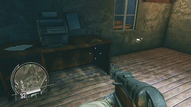 Lokalizacja 1 sekretu. - Misje 8-16 | Sekrety w Enemy Front - Enemy Front - poradnik do gry