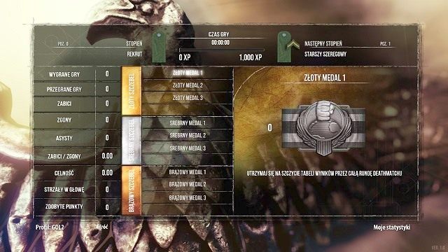 Złoty medal. Do tego dążymy. - Gra wieloosobowa w Enemy Front - Enemy Front - poradnik do gry