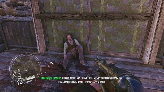 Spoczywaj w pokoju, stary. - Misja 3 - Francuski ruch oporu | Kampania dla jednego gracza w Enemy Front - Enemy Front - poradnik do gry