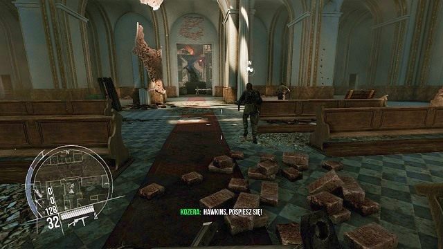 Najpierw tyły, teraz przód. - Misja 4 - Oblężenie Świętego Krzyża | Kampania dla jednego gracza w Enemy Front - Enemy Front - poradnik do gry