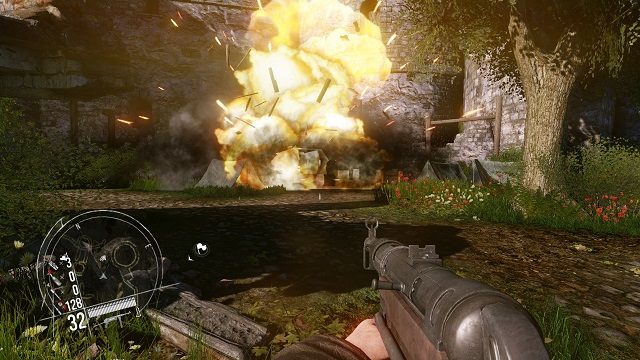 Pirotechnika to moja sztuka. - Misja 5 - Sabotaż w Dolinie Loue | Kampania dla jednego gracza w Enemy Front - Enemy Front - poradnik do gry