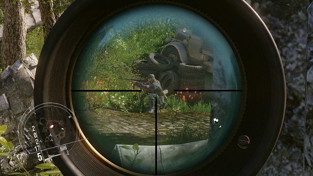 Celujesz nie w tym kierunku, koleś. - Misja 5 - Sabotaż w Dolinie Loue | Kampania dla jednego gracza w Enemy Front - Enemy Front - poradnik do gry