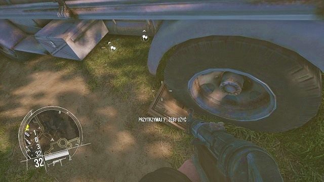 Kto normalny blokuje koło pojazdu skrzynką? - Misja 6 - Polowanie w Dolinie Loue | Kampania dla jednego gracza w Enemy Front - Enemy Front - poradnik do gry