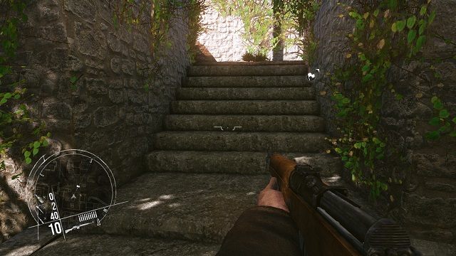 Mam nadzieję, że nikt nie czai się tam za rogiem. - Misja 7 - Atak na posiadłość w Dolinie Loue | Kampania dla jednego gracza - Enemy Front - poradnik do gry