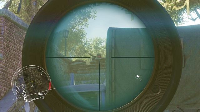 Ale ślepy ten gość. - Misja 7 - Atak na posiadłość w Dolinie Loue | Kampania dla jednego gracza - Enemy Front - poradnik do gry