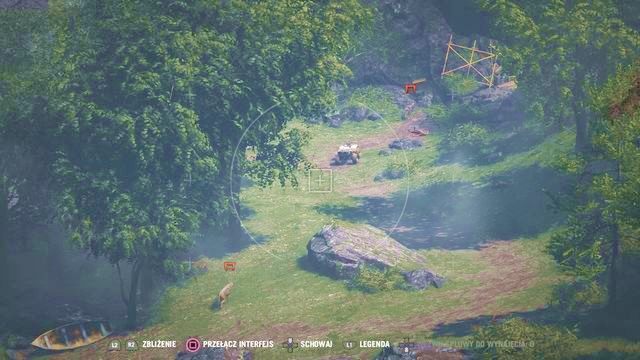 Będąc w punkcie obserwacyjnym warto skorzystać z aparatu, aby zaznaczyć sobie dwa wilki. - Leże wilków | Zadania główne w Far Cry 4 - Far Cry 4 - poradnik do gry